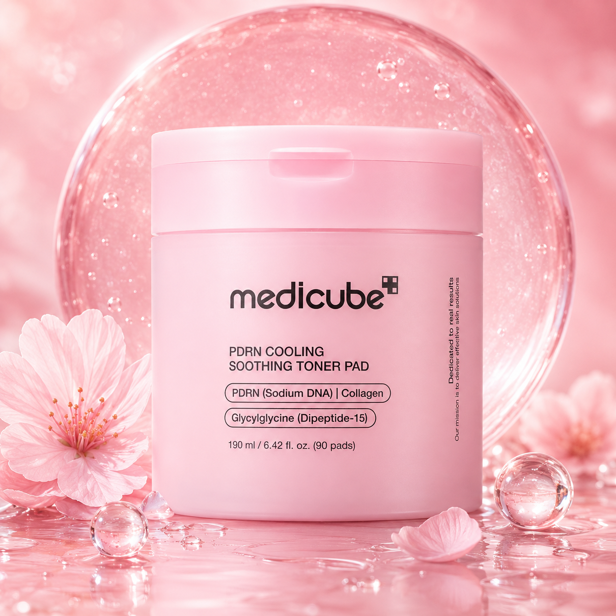 Medicube PDRN Cooling Soothing Toner Pads – 90 Pads