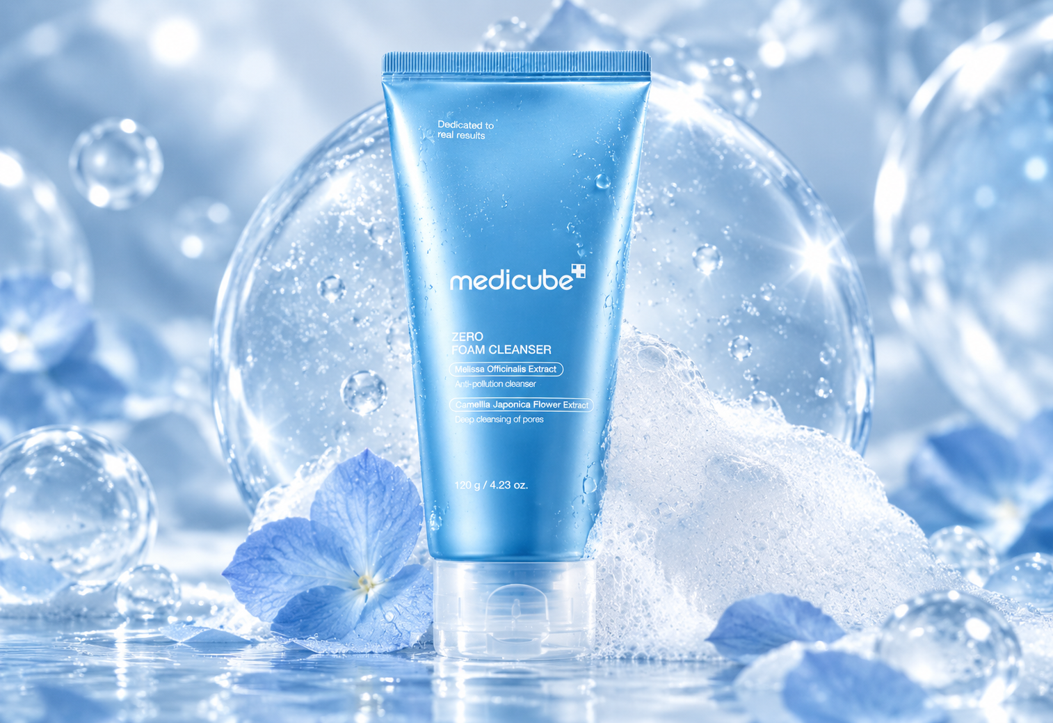 medicube Facial Cleanser Zero Foam Cleanser for Pore & Excess Oil Care